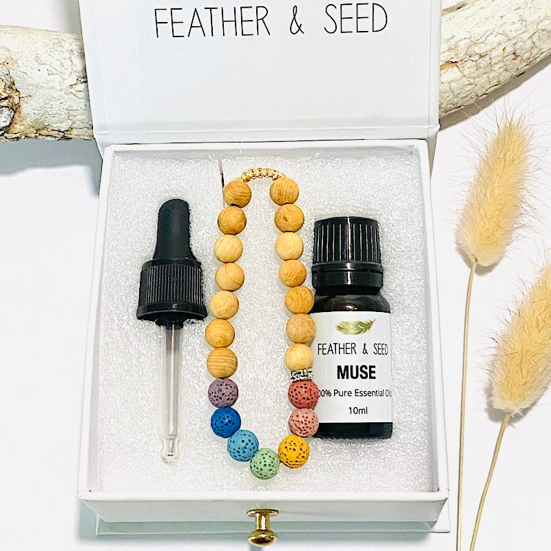 WELLNESS GIFT BOXES - Aromatherapy Jewellery and Essential Oil Sets